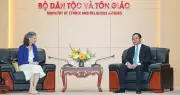 Bộ Dân tộc và Tôn giáo tăng cường hợp tác với UNDP