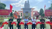 Bộ đội Biên phòng Vĩnh Long khánh thành tượng đài Bác Hồ