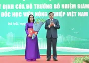 Bổ nhiệm nhân sự chủ chốt tại Học viện Nông nghiệp Việt Nam