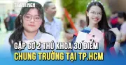 Bí quyết đạt 30 điểm khối B của hai thủ khoa chung trường tại TP.HCM
