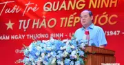 Bí thư Tỉnh ủy Quảng Ninh kêu gọi tuổi trẻ biết ơn liệt sĩ, cống hiến xây dựng quê hương