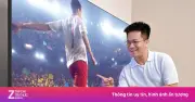 BLV Anh Quân ấn tượng với Samsung AI TV Micro RGB và Mini LED mùa World Cup