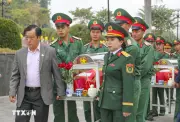 Bàn giao 388 mẫu hài cốt liệt sĩ phục vụ giám định ADN tại Điện Biên