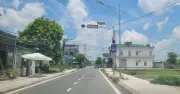 Bàn giao công trình an toàn giao thông tại xã Tiền Hải