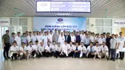 Bệnh viện K mở khóa đào tạo phẫu thuật nội soi robot đầu tiên