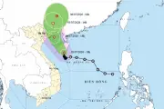 Bão số 1 Maysak gây mưa lớn trên 500mm tại Quảng Ninh, Hải Phòng, Lạng Sơn, Bắc Ninh