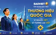 Bảo Việt dẫn đầu Thương hiệu mạnh nhất Việt Nam 2026, giá trị tăng 22%