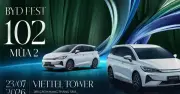 BYD FEST 102 Mùa 2 khởi động: Cơ hội siêu tiết kiệm cho giới vận tải