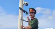 Camera an ninh bờ kè Phước Hải sẽ phạt nguội người xả rác