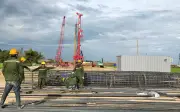 Cao tốc Quy Nhơn - Pleiku: Hàng trăm máy móc, nhân lực thi công khẩn trương