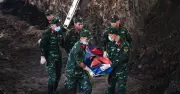 Các mốc tìm kiếm hài cốt liệt sĩ tại công viên Lê Thị Riêng