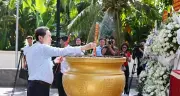 Chủ tịch Quốc hội dâng hương tại Nghĩa trang Liệt sỹ Long Điền, Đất Đỏ