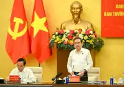 Chủ tịch Quốc hội Trần Thanh Mẫn chủ trì Hội nghị Ban Thường vụ Đảng ủy Quốc hội và Thành ủy TP.HCM