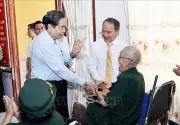 Chủ tịch Quốc hội Trần Thanh Mẫn tri ân người có công tại TPHCM