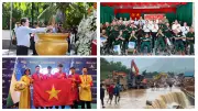 Chủ tịch Quốc hội viếng liệt sĩ Võ Thị Sáu, thăm Mẹ Việt Nam Anh hùng