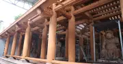 Chùa Phổ Quang Phú Thọ: Tu bổ toàn diện sau hỏa hoạn, cột gỗ Tam bảo đã thành hình