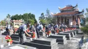 Chi đội Kiểm ngư số 3 dâng hương tri ân anh hùng liệt sĩ