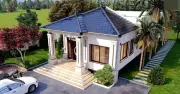 Chi phí xây nhà cấp 4 mái Thái 100m²: Cập nhật giá 2024
