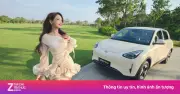 Chi Pu tung bộ ảnh mới cùng Geely EX2 và EX5 EM-i