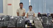 Chiêu tinh vi của đôi vợ chồng sản xuất áo thun giả thương hiệu LV, Zara