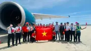 Chuyến bay VN69 đón đoàn công tác từ Venezuela về nước an toàn