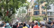 Cháy nhà liền kề Hà Nội, 2 người tử vong chiều 3/7