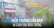 Cháy nhà trên đường Kênh 19-5, phường Tây Thạnh, TP.HCM sáng 27/7