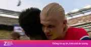 Cái ôm gây bão của Haaland và Vinicius sau trận Na Uy thắng Brazil