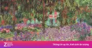 Claude Monet và hoa diên vĩ: Biểu tượng mùa xuân trong tranh Ấn tượng