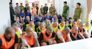 Cận cảnh cuộc đột kích của công an Lai Châu vào sào huyệt lừa đảo ở Lào