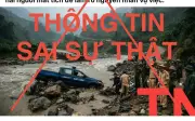 Công an Lào Cai bác bỏ tin đồn xe CSGT gặp nạn, 2 cán bộ mất tích
