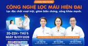 Công nghệ lọc máu HDF Online: Giảm biến chứng, sống khỏe mạnh