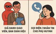 Cảnh báo lừa đảo giả danh giáo viên thu học phí đầu năm học 2026-2027