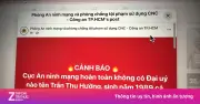 Cảnh báo mạo danh Đại úy Trần Thu Hường, Cục A05 lừa đảo