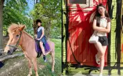 Con gái Jennifer Phạm 13 tuổi cao lớn vượt trội trong kỳ nghỉ hè Đan Mạch