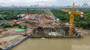 Cầu Tứ Liên Hà Nội khởi công, ứng dụng công nghệ hiện đại rút ngắn tiến độ
