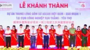 Dự án 200 triệu USD tại Thanh Hóa hoàn thành giai đoạn 1 sớm một năm