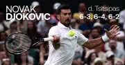 Djokovic hạ Tsitsipas, lập cột mốc phi thường ở Wimbledon