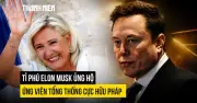 Elon Musk gọi ứng viên cực hữu là hy vọng cuối cùng của nước Pháp