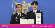 Faker được bổ nhiệm làm trung sĩ cảnh sát danh dự Hàn Quốc