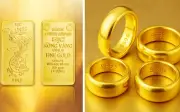 Giá vàng trong nước giảm 600 nghìn đồng/lượng, thế giới suy yếu