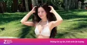 Hạ Anh khoe bikini trắng gợi cảm, gia nhập đường đua bikini hè