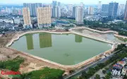 Hồ điều hòa Đồng Bông 2 hơn 600 tỷ sắp vận hành, giải quyết ngập úng phía Tây Hà Nội