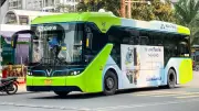 Hà Nội chuyển đổi 281 xe buýt điện, sản lượng hành khách tăng 3,3%