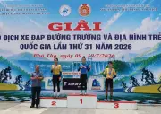 Hà Nội dẫn đầu giải xe đạp địa hình trẻ quốc gia với 11 HCV