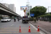 Hà Nội lắp 36 màn hình LED thông báo ùn tắc, ngập úng