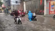 Hà Nội: Mưa lớn gây ngập úng, sự cố vận hành cửa phai hồ Bảy Mẫu