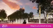 Hà Nội xây quảng trường, đài phun nước trên phố đi bộ Trần Nhân Tông