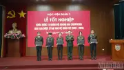 Học viện Quân y trao bằng tốt nghiệp cho học viên Campuchia khóa 15
