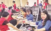Hiến máu, tri ân liệt sĩ, tập huấn quân y và hội thảo nhãn khoa